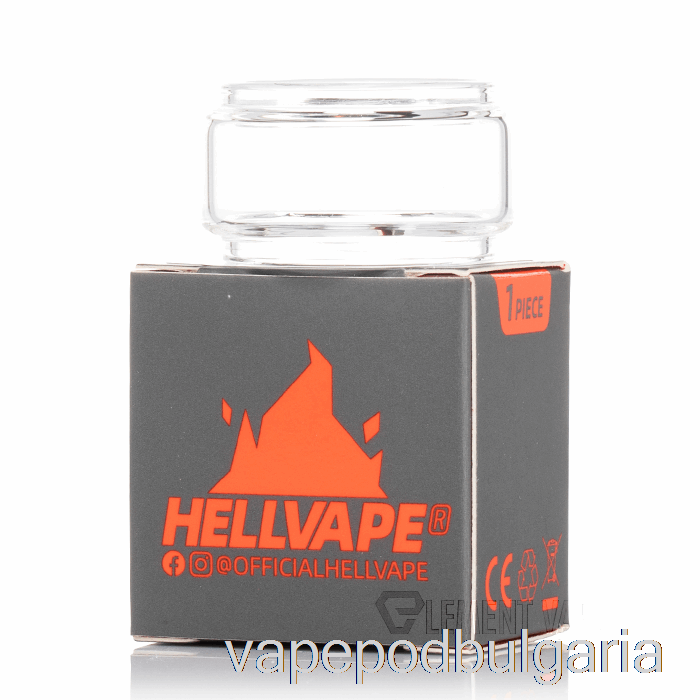 Vape Bulgaria Hellvape Tlc резервна стъклена тръба 5 Ml Pctg тръба